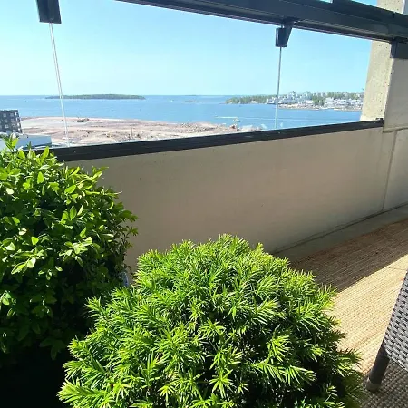 Goldfinger Saunallinen Kaksio Merinaekoealalla 11 Krs Lägenhet Helsingfors